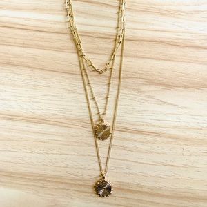 Kendall 3 layer pendant necklace